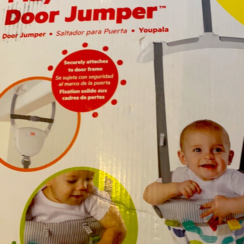 Baby jumper in box only used once !